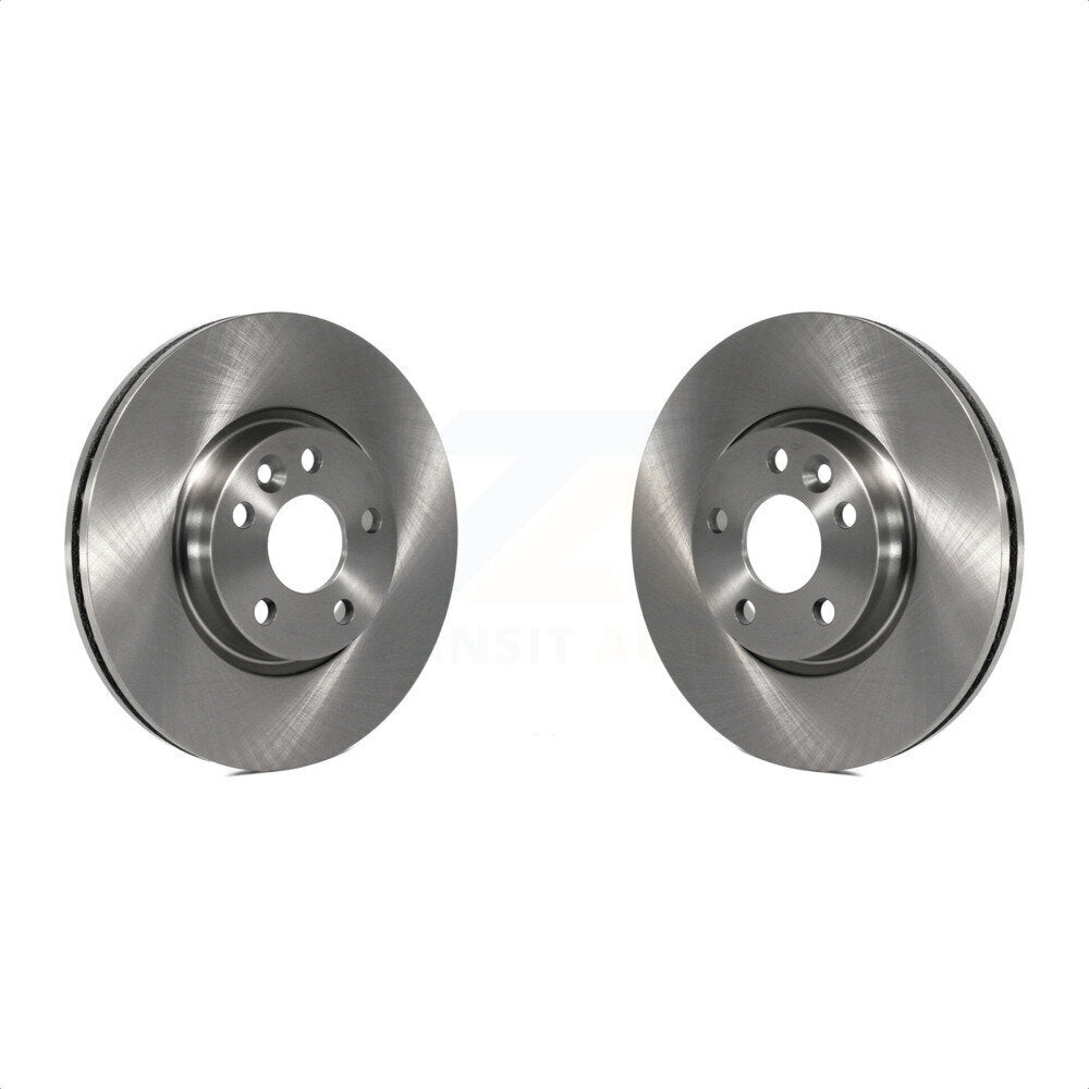 Front Disc Brake Rotors Pair For Volvo S60 Land Rover Range Evoque XC70 S80 V60 V70 K8-100489