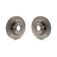 Front Disc Brake Rotors Pair For Hyundai Genesis Coupe K8-100497