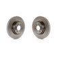 Front Disc Brake Rotors Pair For Hyundai Genesis Coupe K8-100498