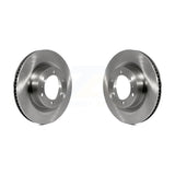 Front Disc Brake Rotors Pair For 2010-2022 Toyota 4Runner Lexus GX460 K8-100501