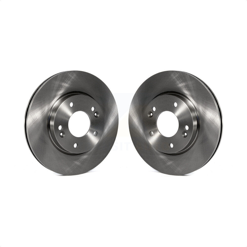 Front Disc Brake Rotors Pair For Hyundai Elantra Kia Soul Forte Veloster GT Kona Forte5 Coupe Koup Venue Seltos K8-100510
