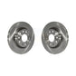 Front Disc Brake Rotors Pair For Volkswagen Jetta GTI Audi A3 Quattro With 280mm Diameter Rotor K8-100514