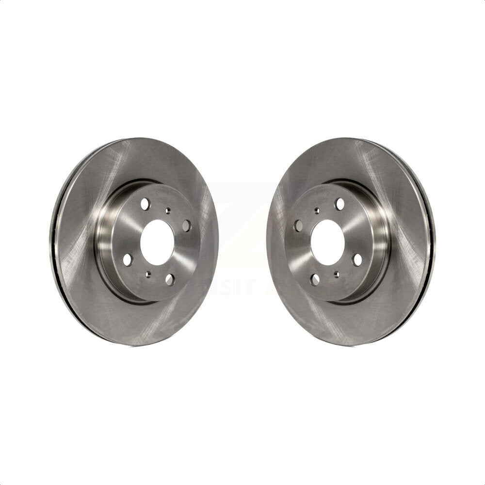 Front Disc Brake Rotors Pair For Scion iQ K8-100522