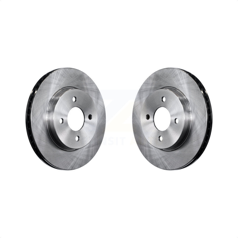 Front Disc Brake Rotors Pair For Nissan Versa Note Micra K8-100526