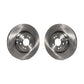 Front Disc Brake Rotors Pair For Mercedes-Benz ML350 GLE350 ML250 GLE300d K8-100528