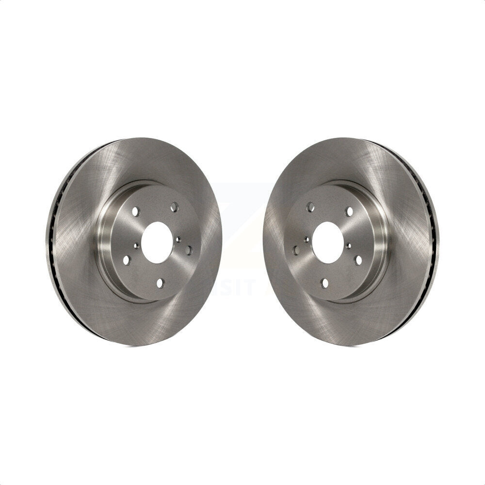 Front Disc Brake Rotors Pair For 2015-2019 Subaru Legacy 2.5L K8-100552