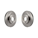 Front Disc Brake Rotors Pair For Honda Civic Accord Insight K8-100554