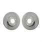 Front Disc Brake Rotors Pair For Volkswagen Jetta Cabrio Golf Passat Scirocco Quantum K8-100559