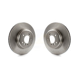 Front Disc Brake Rotors Pair For BMW 650i 535i 550i 645Ci 545i K8-100563