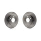 Rear Disc Brake Rotors Pair For Cadillac DeVille Buick Park Avenue Eldorado Seville Riviera Oldsmobile Aurora Allante Toronado K8-100566