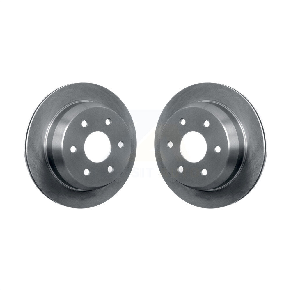 Rear Disc Brake Rotors Pair For Chevrolet Silverado 1500 GMC Sierra Suburban Tahoe Classic 2500 HD Avalanche Astro Yukon XL Safari K8-100571