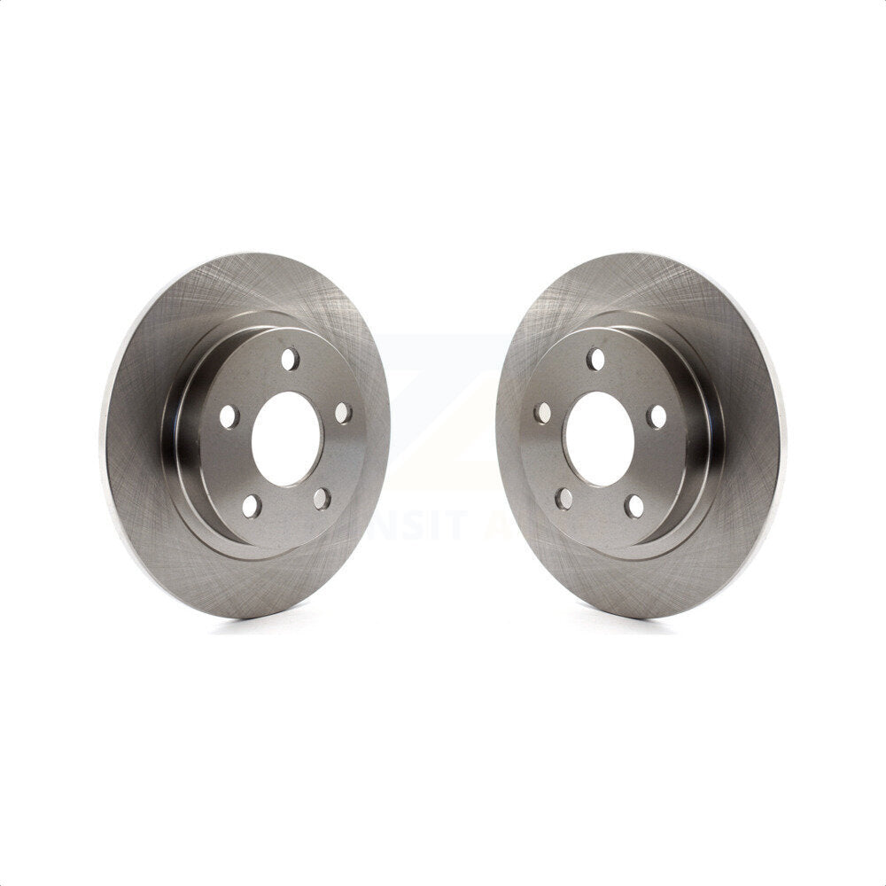 Rear Disc Brake Rotors Pair For Buick LeSabre Park Avenue Pontiac Bonneville Oldsmobile Aurora Cadillac Eldorado K8-100574