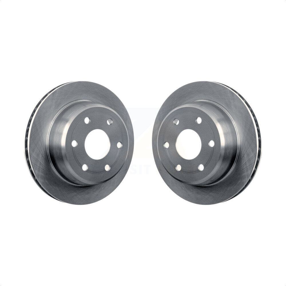 Rear Disc Brake Rotors Pair For Chevrolet Silverado 1500 GMC Tahoe Sierra Suburban Yukon Avalanche XL Cadillac Express Escalade Savana ESV EXT K8-100575