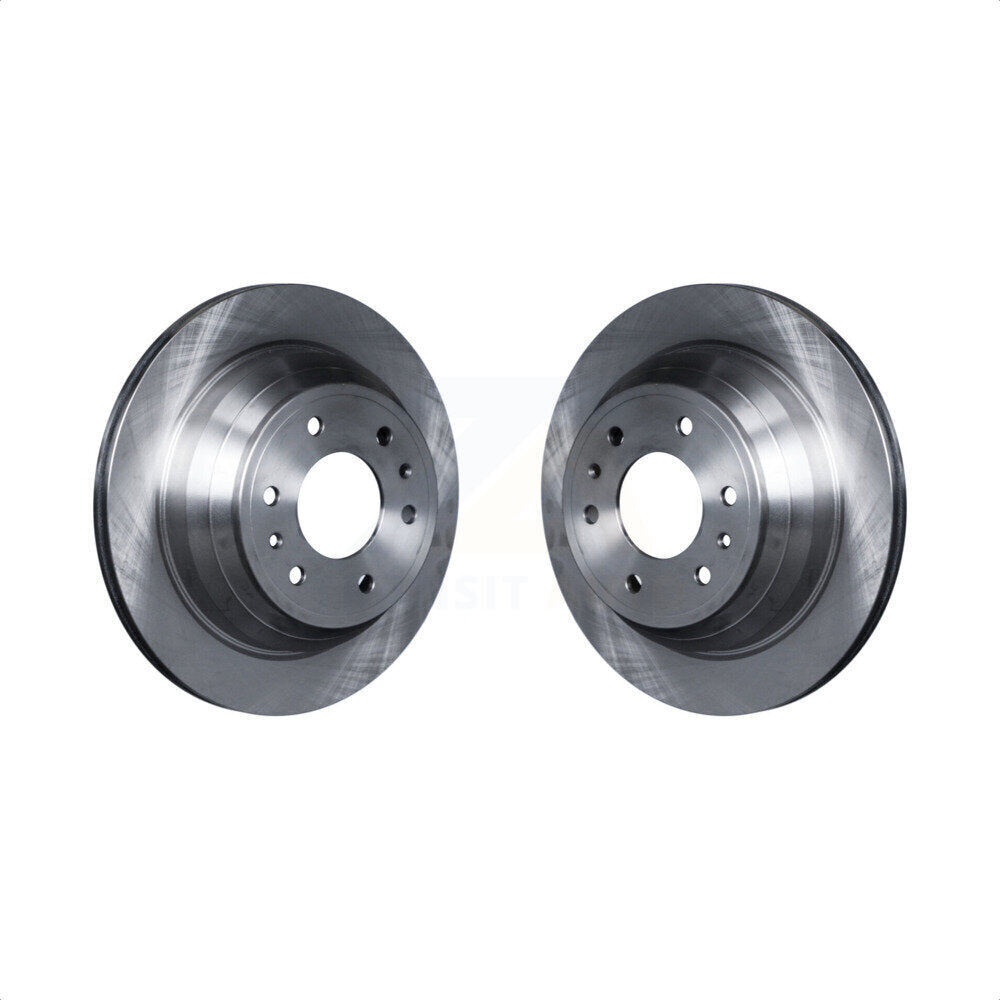 Rear Disc Brake Rotors Pair For Chevrolet Trailblazer GMC Envoy EXT XL Buick Rainier Oldsmobile Bravada XUV SSR Isuzu Ascender Saab 9-7x K8-100578