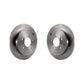 Rear Disc Brake Rotors Pair For Buick Rendezvous Chevrolet Venture Pontiac Montana Aztek Oldsmobile Silhouette K8-100579