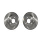 Rear Disc Brake Rotors Pair For Chevrolet Malibu Pontiac G6 Cobalt Saturn Ion HHR Aura G5 Pursuit K8-100583