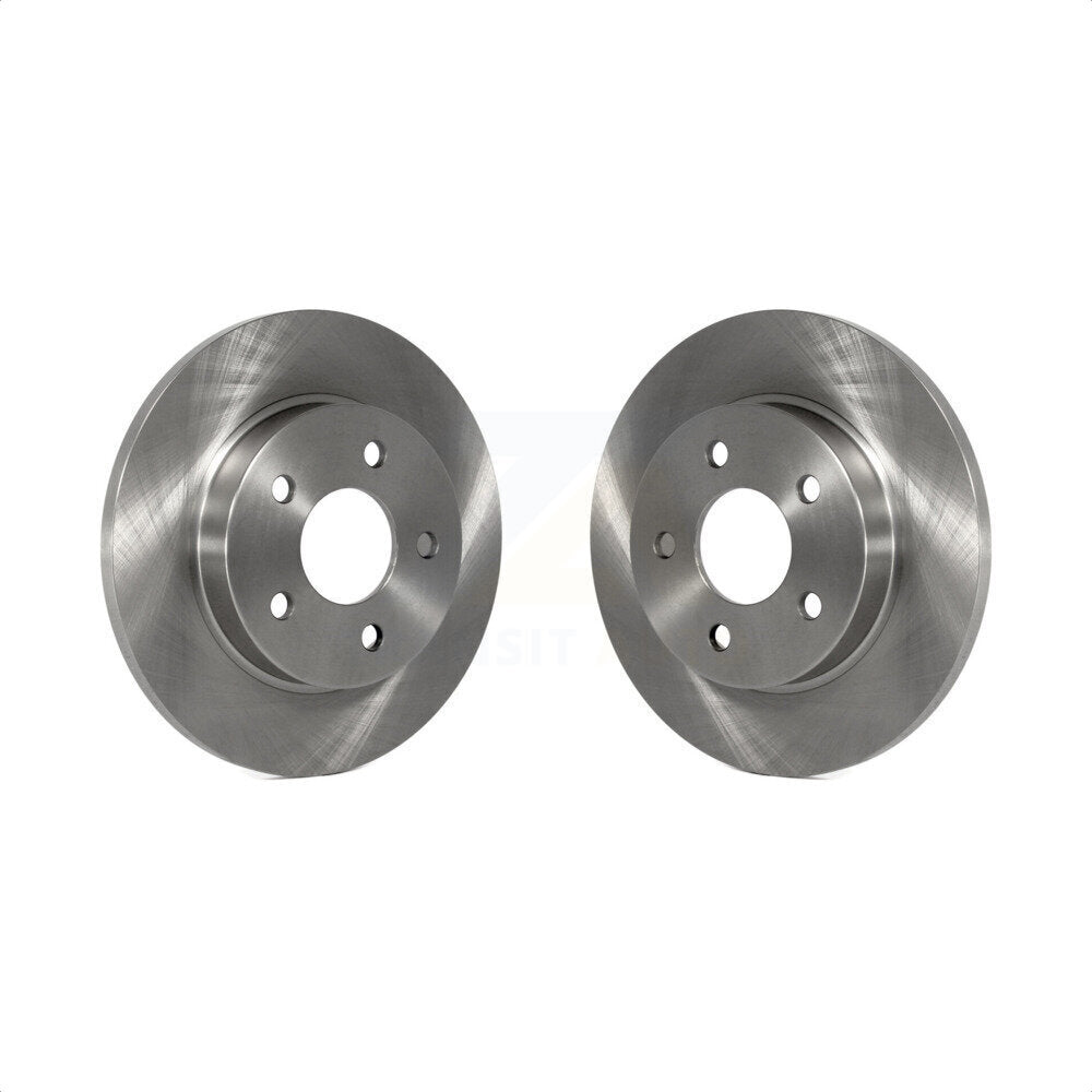 Rear Disc Brake Rotors Pair For Chevrolet Malibu Pontiac G6 Cobalt Saturn Ion HHR Aura G5 Pursuit K8-100583