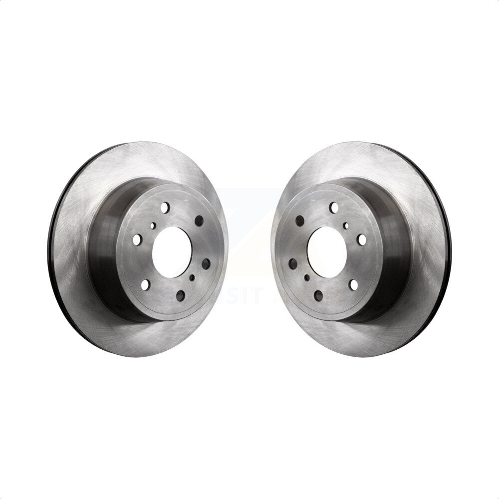 Rear Disc Brake Rotors Pair For Chevrolet Silverado 1500 GMC Sierra Tahoe Yukon Cadillac Suburban Escalade XL Avalanche ESV LD Classic EXT Limited K8-100597
