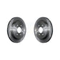 Rear Disc Brake Rotors Pair For Chevrolet Traverse GMC Acadia Buick Enclave Saturn Outlook Limited K8-100599