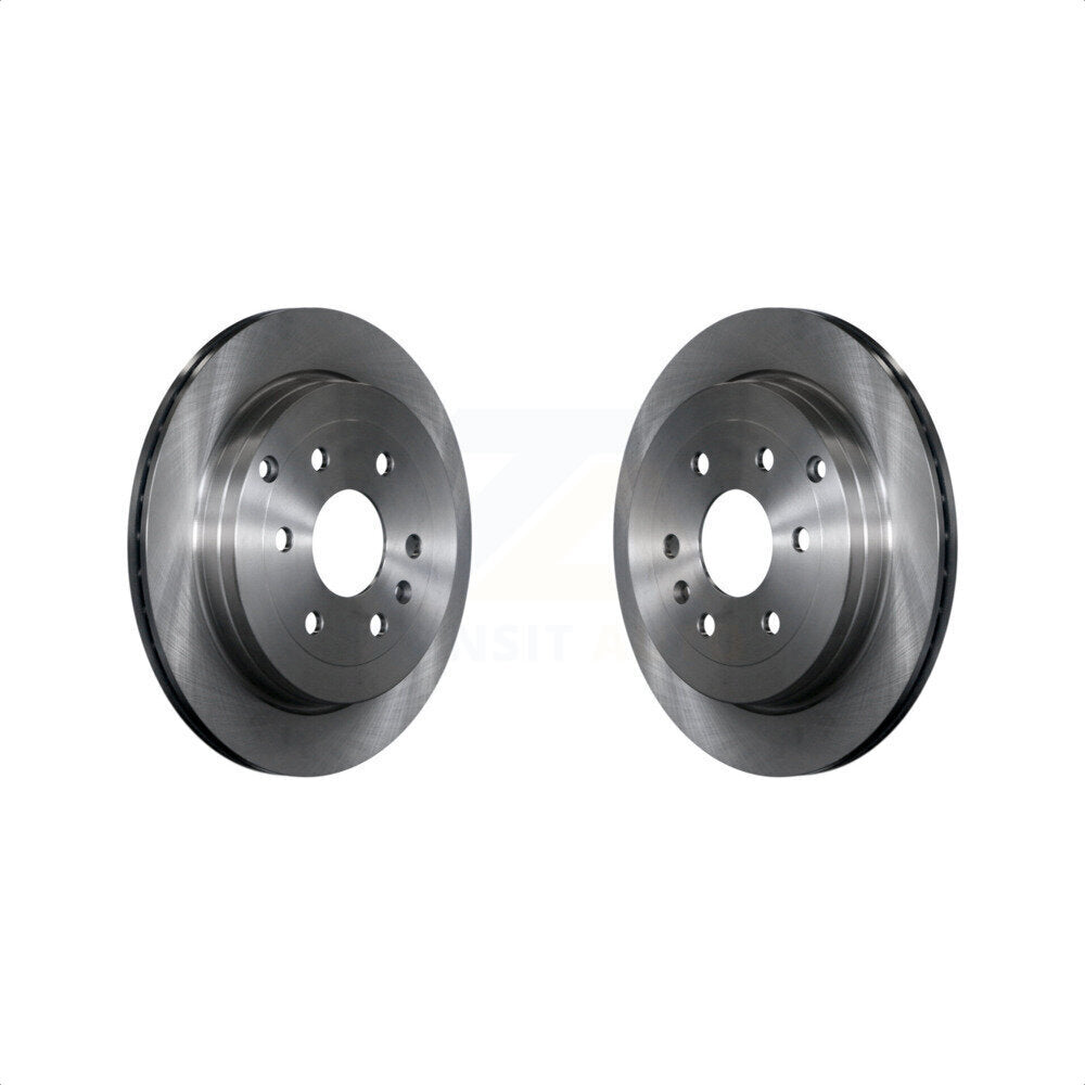 Rear Disc Brake Rotors Pair For Chevrolet Traverse GMC Acadia Buick Enclave Saturn Outlook Limited K8-100599