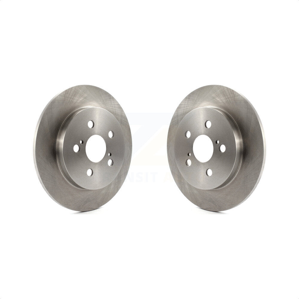 Rear Disc Brake Rotors Pair For Toyota Corolla Prius Matrix Prime Pontiac Vibe Lexus CT200h Plug-In AWD-e K8-100603