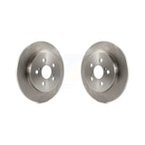 Rear Disc Brake Rotors Pair For Toyota Corolla Prius Matrix Prime Pontiac Vibe Lexus CT200h Plug-In AWD-e K8-100603