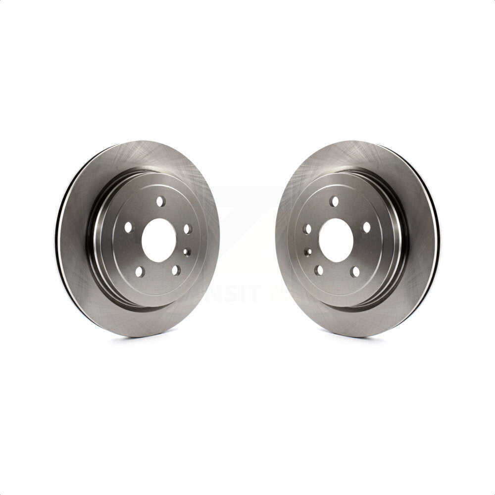 Rear Disc Brake Rotors Pair For Chevrolet Camaro Cadillac CTS K8-100609
