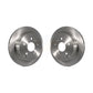 Rear Disc Brake Rotors Pair For 2010-2017 Chevrolet Equinox GMC Terrain K8-100612