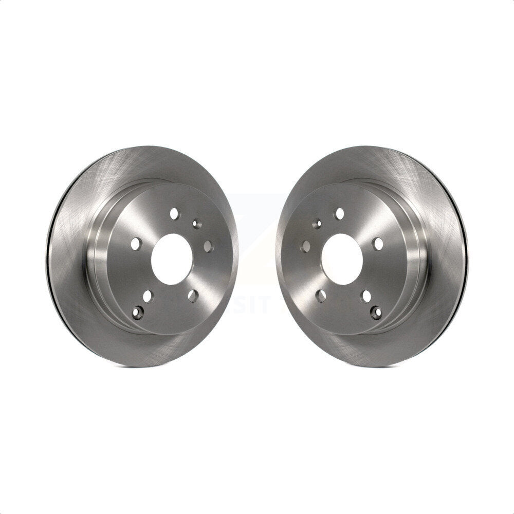 Rear Disc Brake Rotors Pair For 2010-2017 Chevrolet Equinox GMC Terrain K8-100612