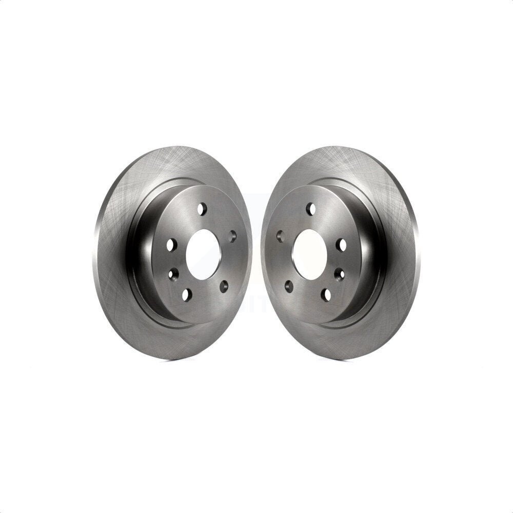 Rear Disc Brake Rotors Pair For Chevrolet Malibu Buick LaCrosse Regal Limited K8-100615