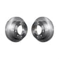 Rear Disc Brake Rotors Pair For Chevrolet Silverado 2500 HD GMC Sierra 1500 3500 Suburban K8-100616