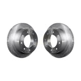 Rear Disc Brake Rotors Pair For Chevrolet Silverado 2500 HD GMC Sierra 1500 3500 Suburban K8-100616