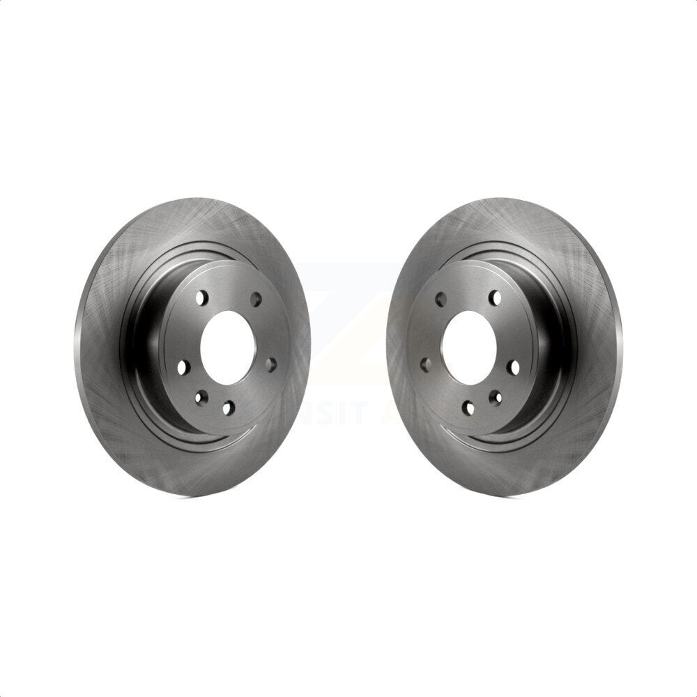 Rear Disc Brake Rotors Pair For Chevrolet Cruze Buick Verano Volt Cascada Cadillac ELR Orlando K8-100618
