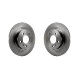 Rear Disc Brake Rotors Pair For Chevrolet Cruze Buick Verano Volt Cascada Cadillac ELR Orlando K8-100618
