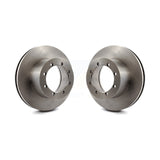 Rear Disc Brake Rotors Pair For Ford E-350 Super Duty E-450 Econoline K8-100634