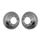 Rear Disc Brake Rotors Pair For Ford E-350 Super Duty E-250 Econoline Club Wagon E-150 E-450 K8-100636
