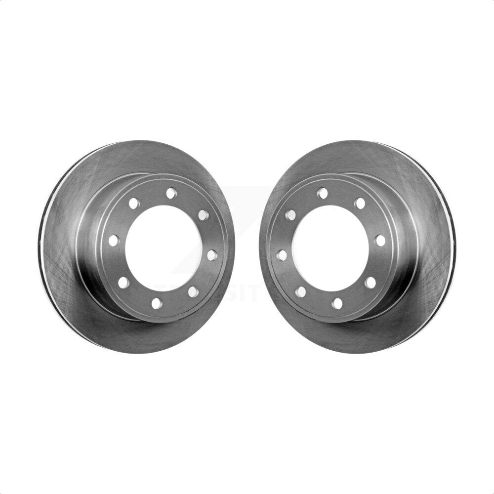 Rear Disc Brake Rotors Pair For Ford E-350 Super Duty E-250 Econoline Club Wagon E-150 E-450 K8-100636