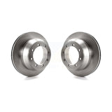 Rear Disc Brake Rotors Pair For Ford F-350 Super Duty F-550 K8-100638