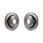 Rear Disc Brake Rotors Pair For Ford Crown Victoria Mercury Grand Marquis Marauder K8-100647