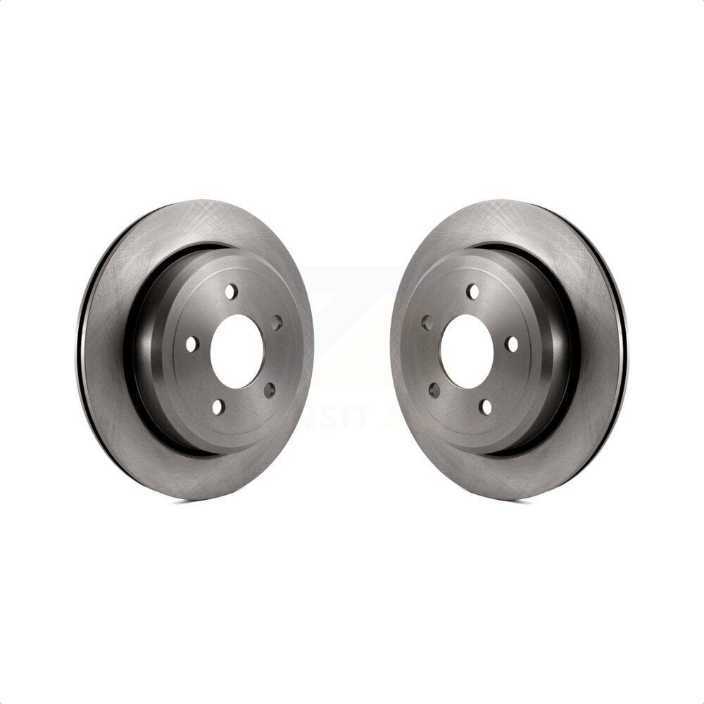 Rear Disc Brake Rotors Pair For Ford Crown Victoria Mercury Grand Marquis Marauder K8-100647