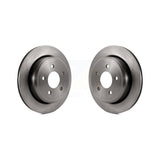 Rear Disc Brake Rotors Pair For Ford Crown Victoria Mercury Grand Marquis Marauder K8-100647