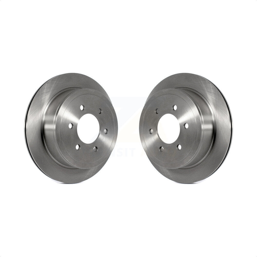 Rear Disc Brake Rotors Pair For Ford F-150 Lincoln Mark LT K8-100650