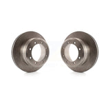Rear Disc Brake Rotors Pair For Ford F-350 Super Duty F-450 K8-100656