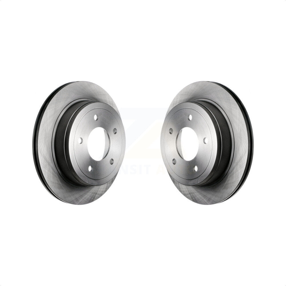 Rear Disc Brake Rotors Pair For Ford E-150 Club Wagon Econoline K8-100657