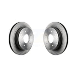 Rear Disc Brake Rotors Pair For Ford E-150 Club Wagon Econoline K8-100657