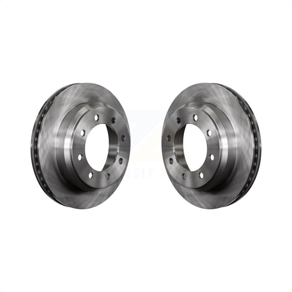 Rear Disc Brake Rotors Pair For Ford E-350 Super Duty E-250 E-150 Econoline K8-100662