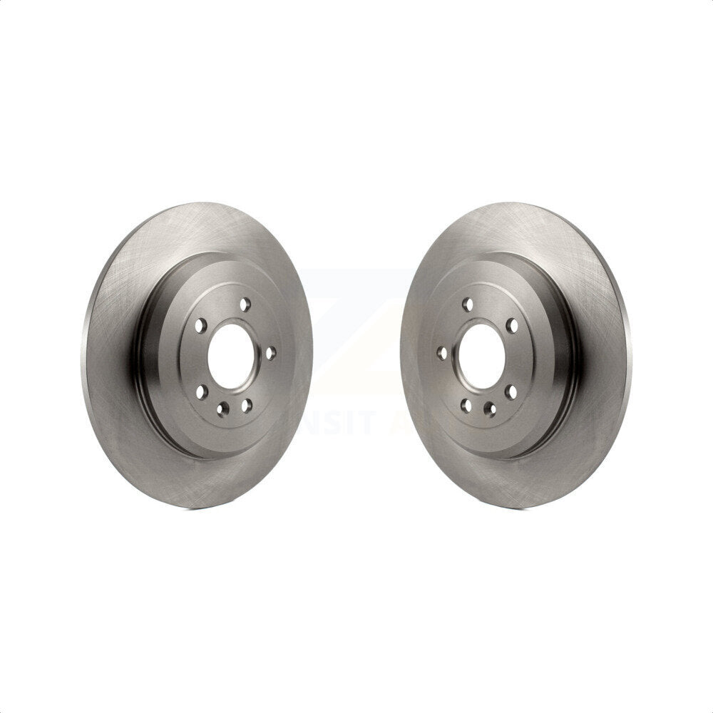 Rear Disc Brake Rotors Pair For Ford Explorer Edge Taurus Flex Lincoln Five Hundred MKX Freestyle Mercury MKS Montego MKT X Sable K8-100664