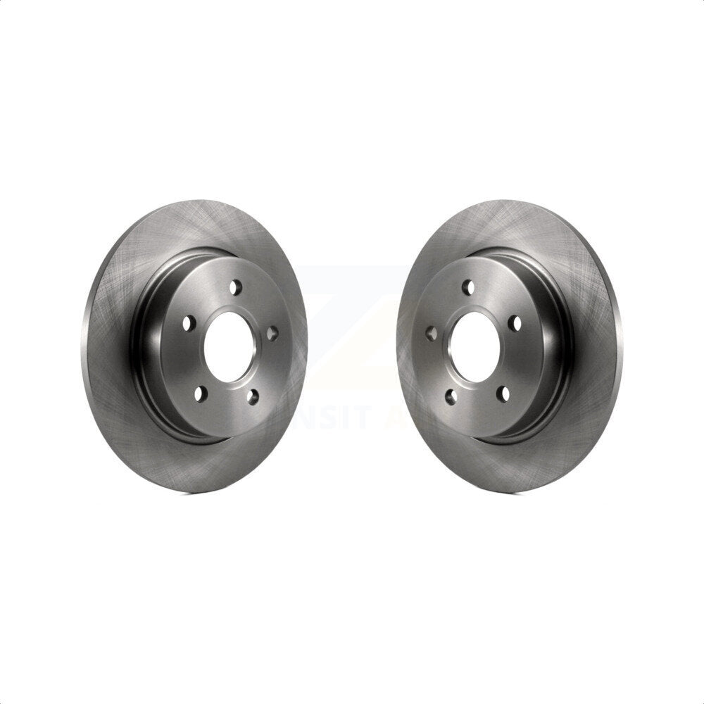Rear Disc Brake Rotors Pair For Ford Focus K8-100667