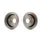 Rear Disc Brake Rotors Pair For Ford F-150 K8-100668