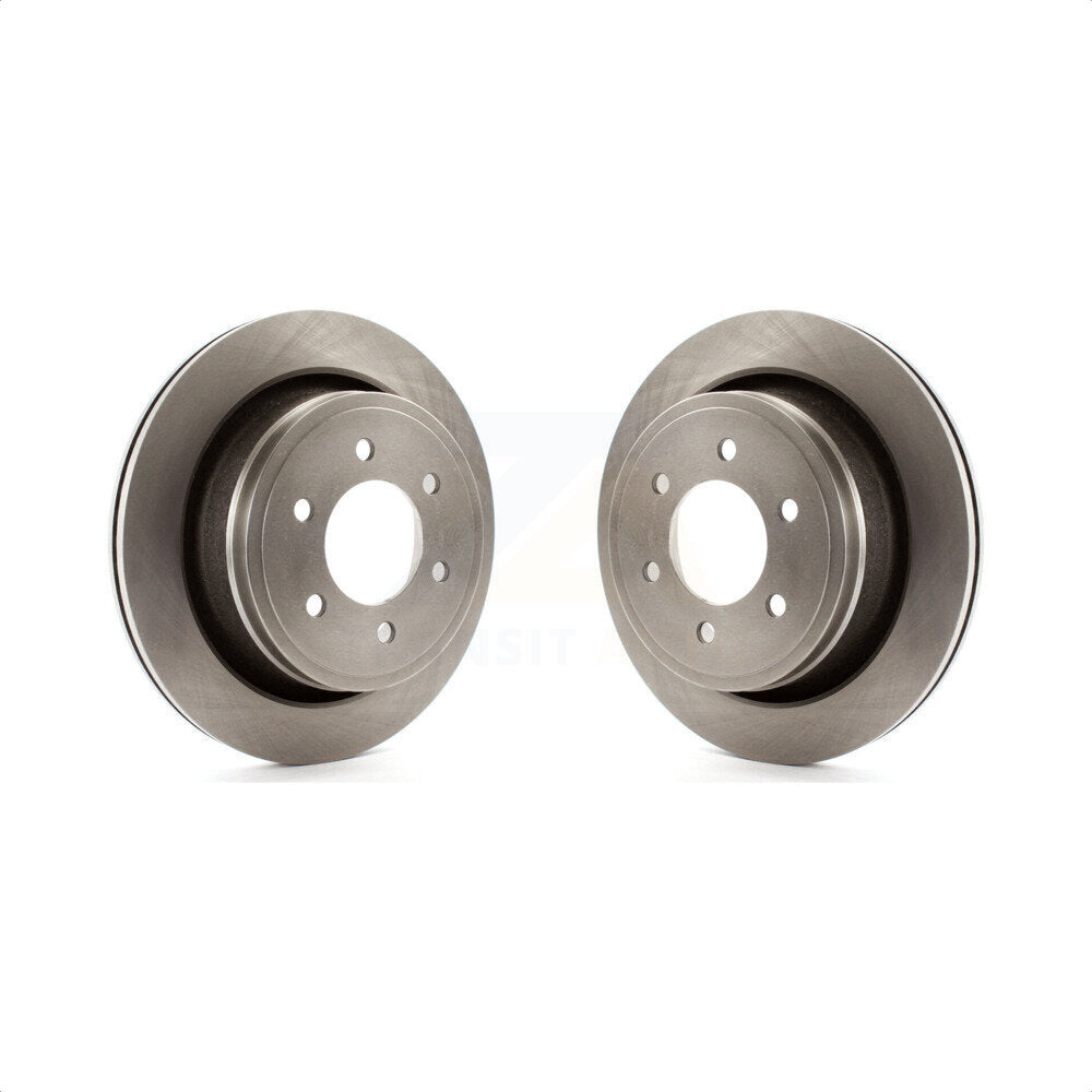 Rear Disc Brake Rotors Pair For Ford F-150 K8-100668